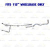 2007-2008 Ford Ranger & 2007 Mazda B3000 3.0L 112" WB Stainless Steel Complete Exhaust Kit - EPA