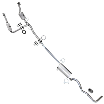 2007-2008 Ford Ranger & 2007 Mazda B3000 3.0L 126" WB Stainless Steel Complete Exhaust Kit - EPA