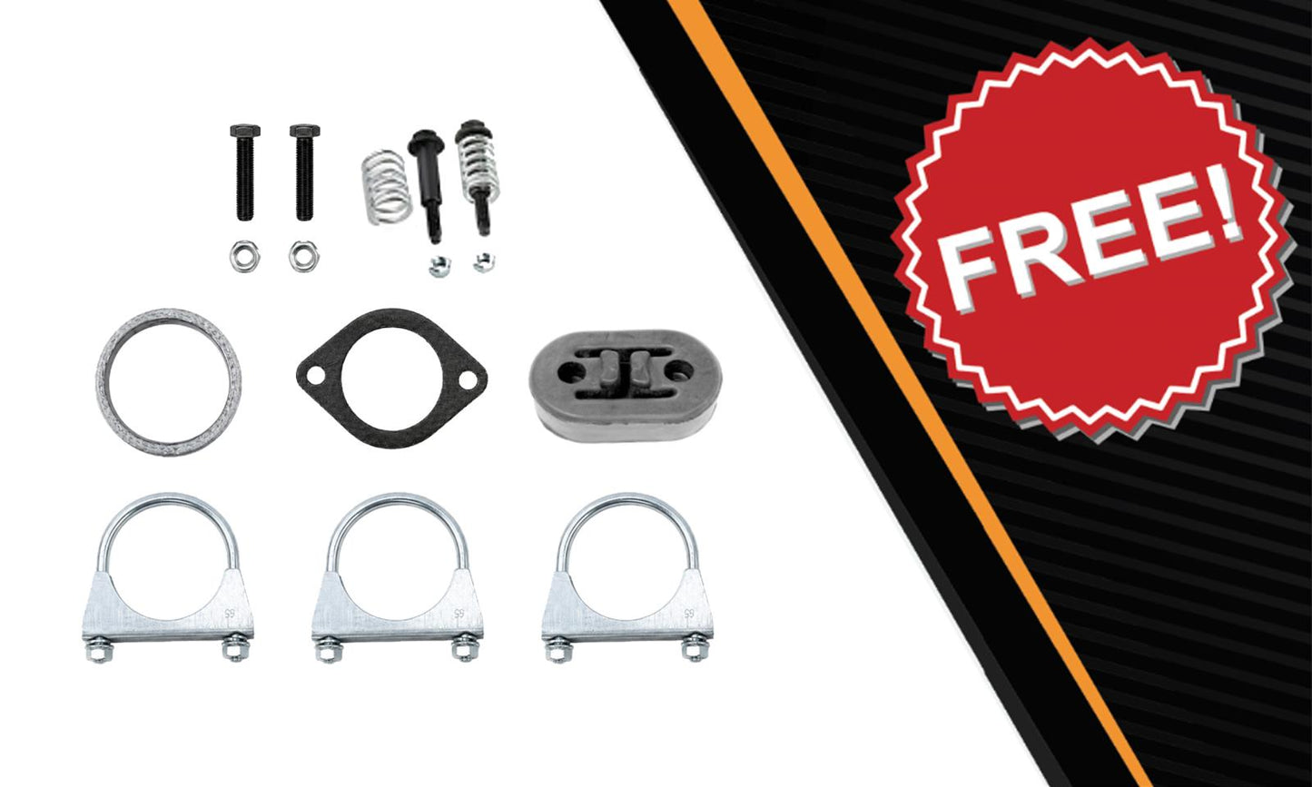 2007-2008 Ford Ranger & 2007 Mazda B3000 3.0L 126" WB Stainless Steel Complete Exhaust Kit - EPA