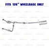 2007-2008 Ford Ranger 3.0L 126" WB Pair of Catalytic w/ Exhaust Pipe & Muffler Kit - EPA Approved