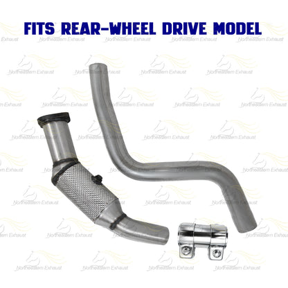 2011-2023 Dodge Challenger & Charger 5.7L RWD Exhaust Driver Side Catalytic Converter - EPA  Approved