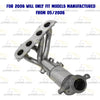 2006-2010 Scion TC 2.4L EPA-Approved Manifold Converter