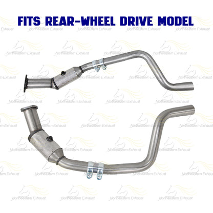 2011-23 Dodge Challenger & Charger 5.7L RWD Pair of Exhaust Catalytic Converter Kit - EPA  Approved