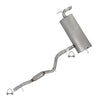 2012-2017 Jeep Wrangler 3.6L 2-Door Exhaust Pipe and Muffler