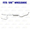 2005-2008 Ford F-150 4.2L 126" WB Stainless Steel Complete Exhaust Kit - EPA Approved