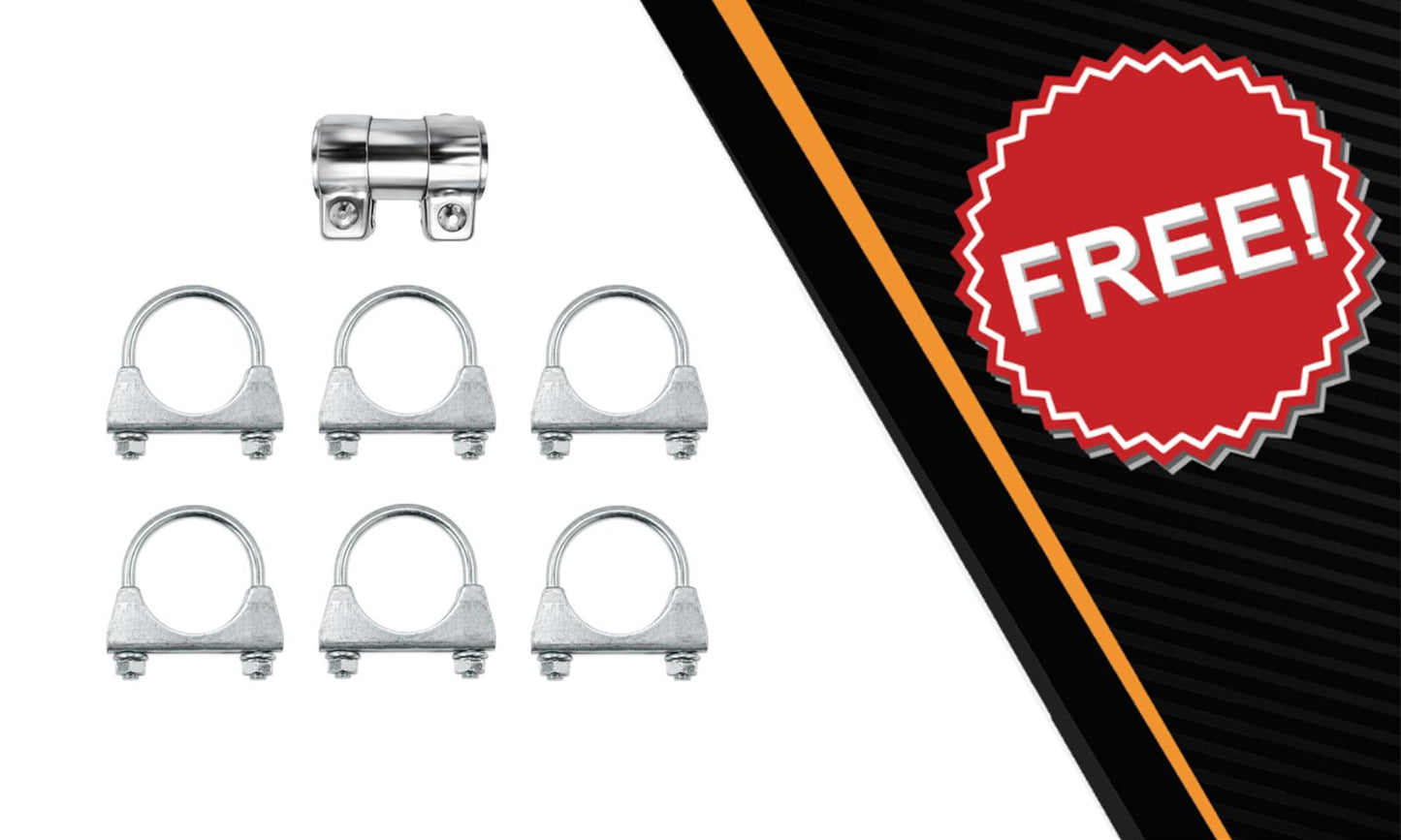2005-2008 Ford F-150 4.2L 126" WB Stainless Steel Complete Exhaust Kit - EPA Approved