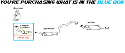2000-2004 Volvo S40 V40 1.9L EPA-Approved Catalytic Converter