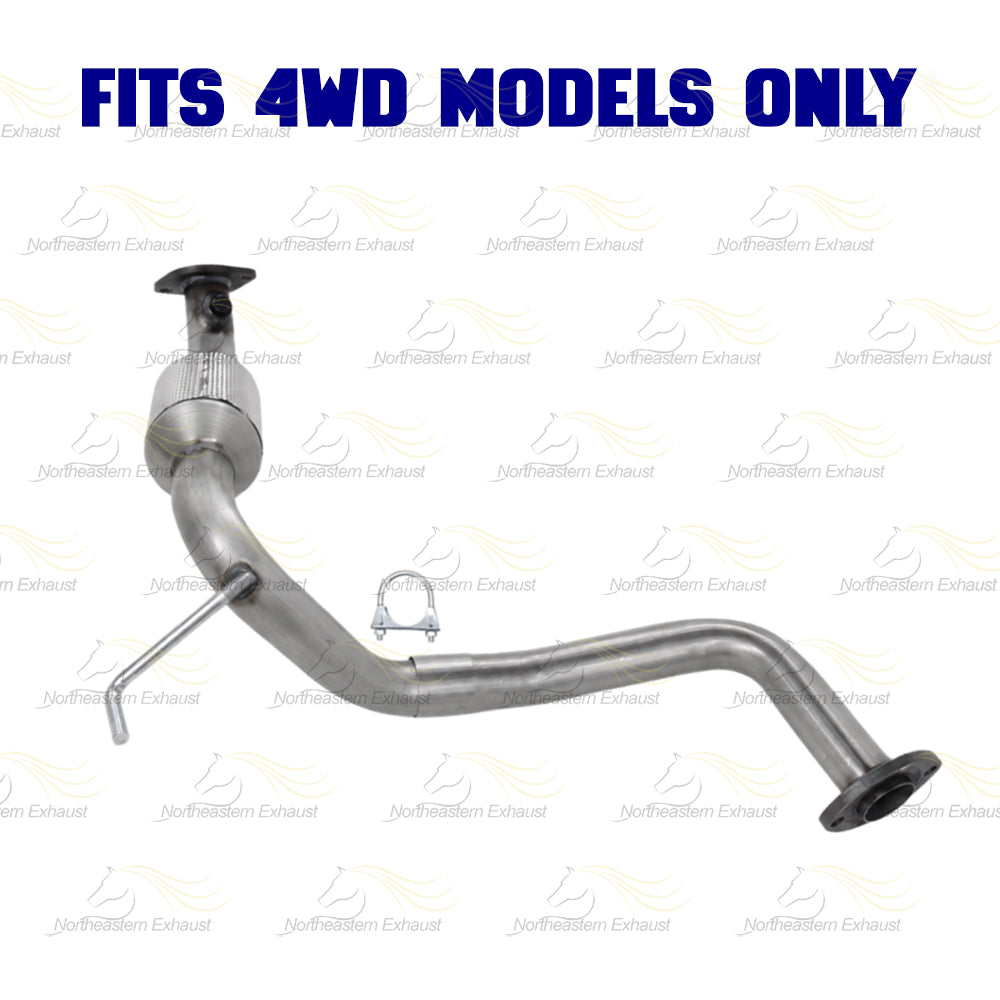 2016-2023 Toyota Tacoma 3.5L 4WD Stainless Steel Exhaust Rear Driver Side Catalytic - EPA