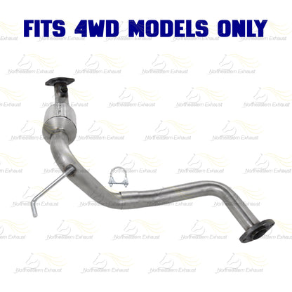 2016-2023 Toyota Tacoma 3.5L 4WD Stainless Steel Exhaust Rear Driver Side Catalytic - EPA