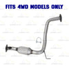 2016-2023 Toyota Tacoma 3.5L 4WD Stainless Steel Exhaust Rear Driver Side Catalytic - EPA