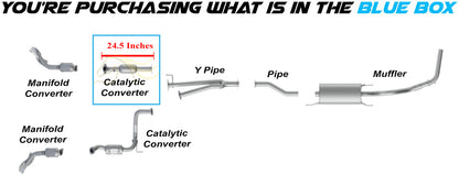 2016-2023 Toyota Tacoma 3.5L Stainless Steel Exhaust Rear Passenger Side Catalytic - EPA Approved