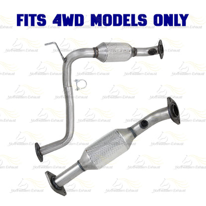 2016-2023 Toyota Tacoma 3.5L 4WD Stainless Steel Pair of Exhaust Rear Catalytic Converter - EPA