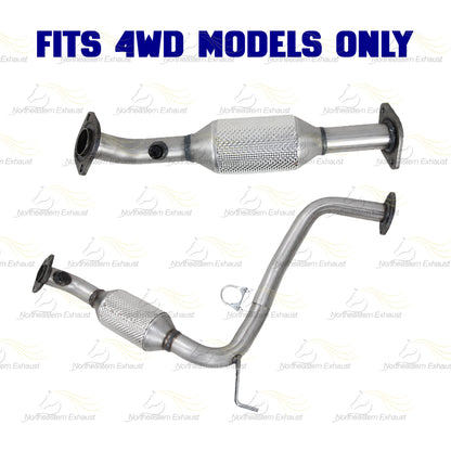 2016-2023 Toyota Tacoma 3.5L 4WD Stainless Steel Pair of Exhaust Rear Catalytic Converter - EPA