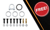 2016-2023 Toyota Tacoma 3.5L 4WD Stainless Steel Pair of Exhaust Rear Catalytic Converter - EPA