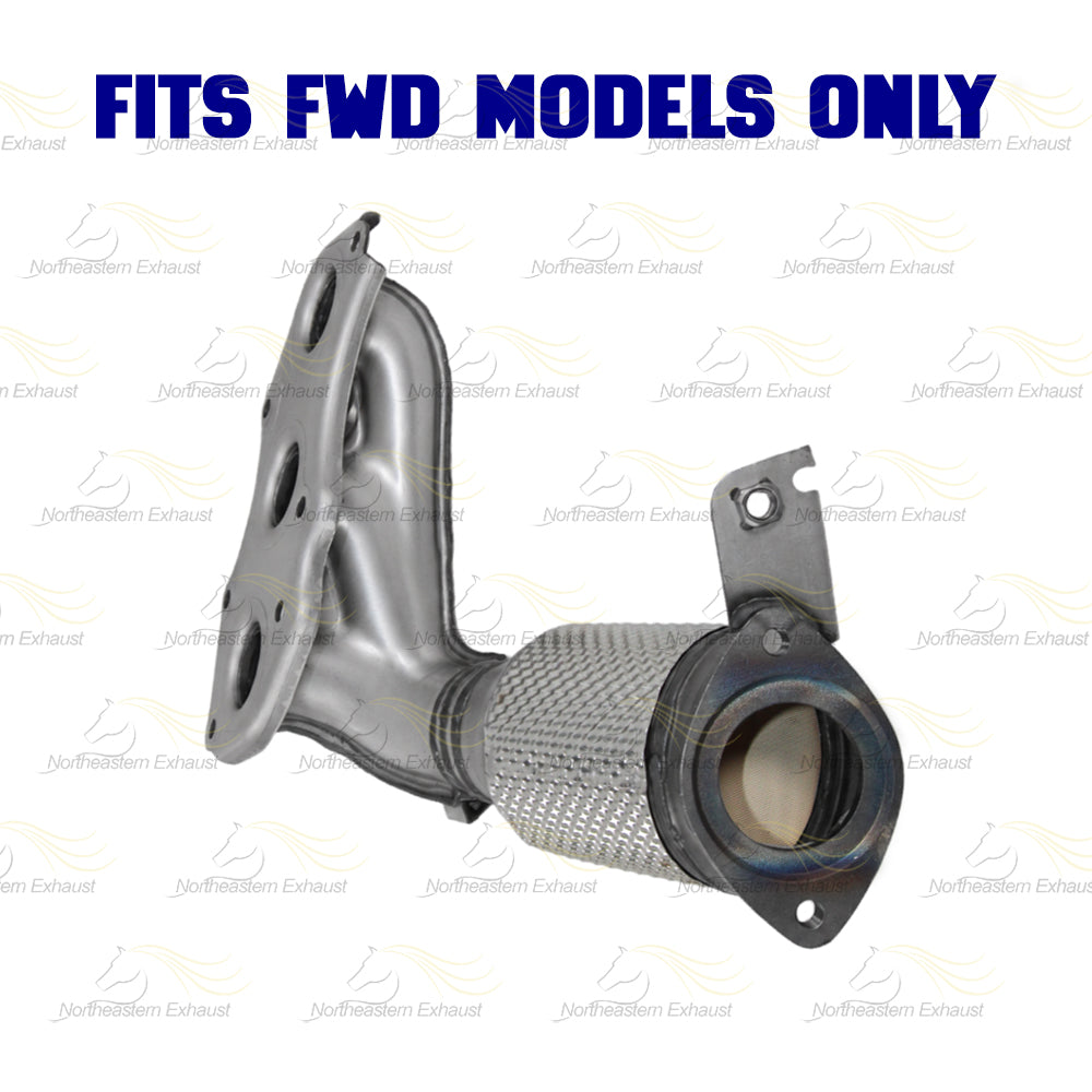 2007-2010 Toyota Sienna 3.5L FWD Exhaust Front Driver Side Manifold Converter - EPA Approved