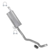 2011-2012 Ram 1500 3.7L & 2011-2013 RAM 1500 4.7L Stainless Steel Exhaust Muffler & Tail Pipe Kit