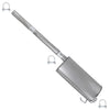 2009–2010 Dodge Ram 1500 3.7L 4.7L & 5.7L 120 WB" Stainless Steel Exhaust Pipe with Muffler Kit