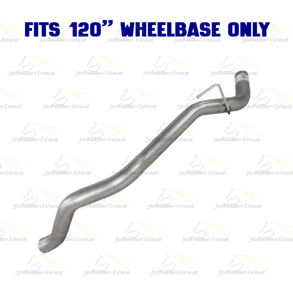 2011–2013 Ram 1500 3.7L & 4.7L 120" WB Exhaust Pipe, Muffler, Tail Pipe Kit | Stainless Steel