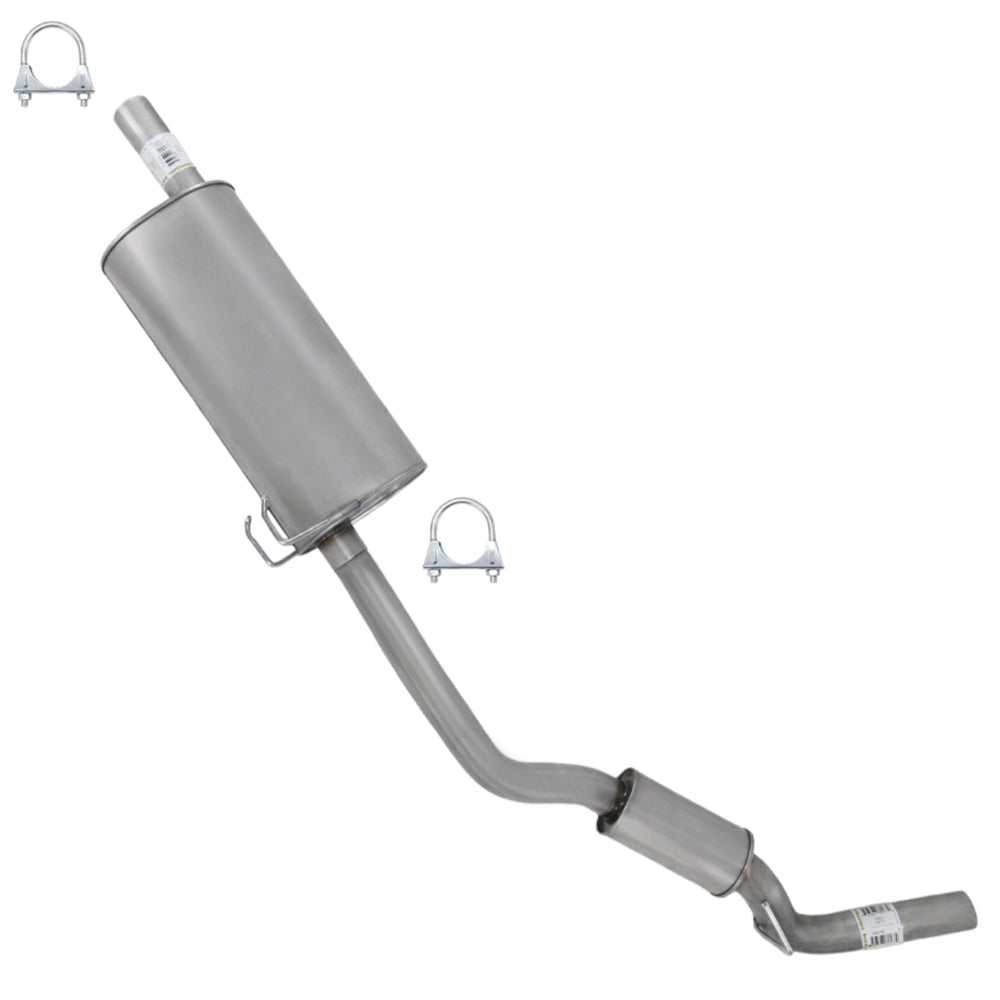 2013-2018 Ram 1500 3.6L Exhaust Muffler and Tail Pipe Kit | Stainless Steel
