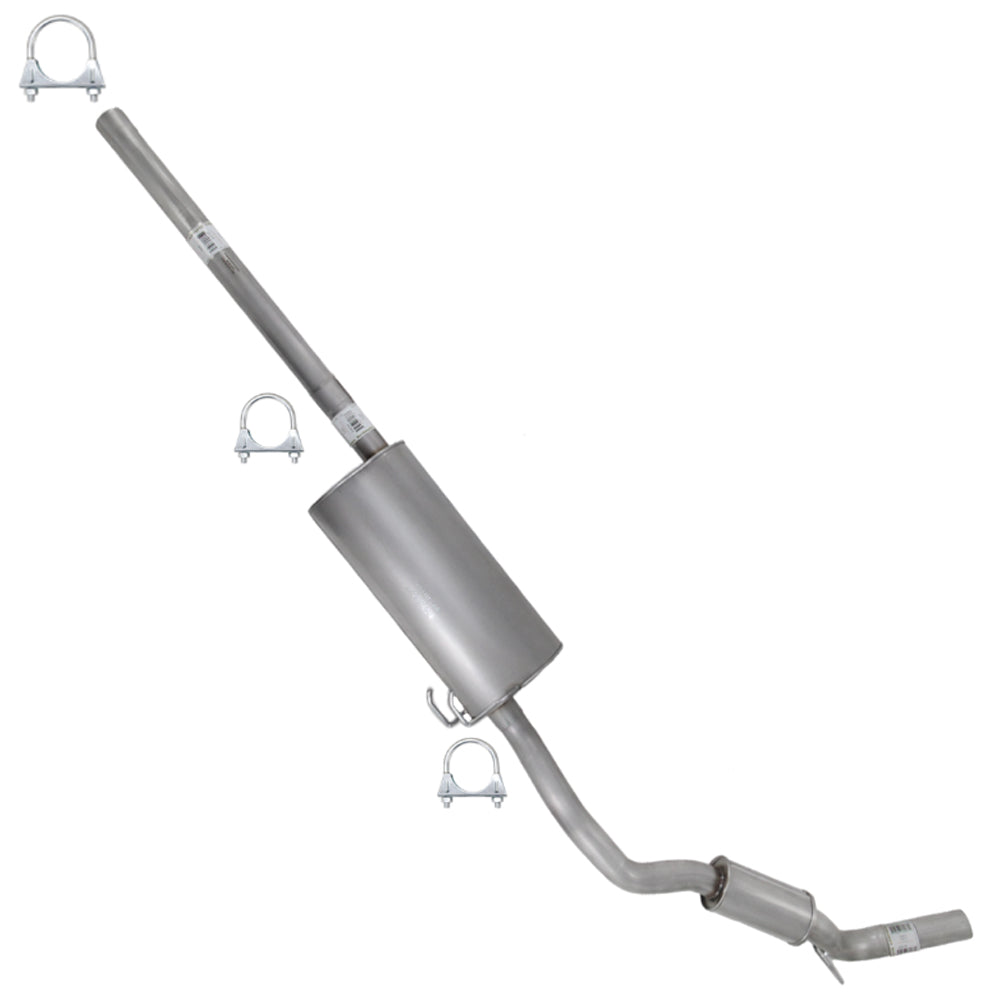 2009-2010 Dodge Ram 1500 5.7L 120in WB Exhaust Pipe, Muffler, Tail Pipe Kit | Stainless Steel