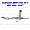 2004-2006 Ford F-150 4WD Passenger Side Catalytic Converter | Stainless Steel | EPA Approved