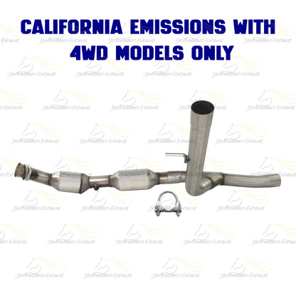 2004-2006 Ford F-150 4WD Passenger Side Catalytic Converter | Stainless Steel | EPA Approved