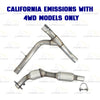 2006 Lincoln Mark LT 4WD Passenger Side Catalytic Converter | Stainless Steel | EPA Approved
