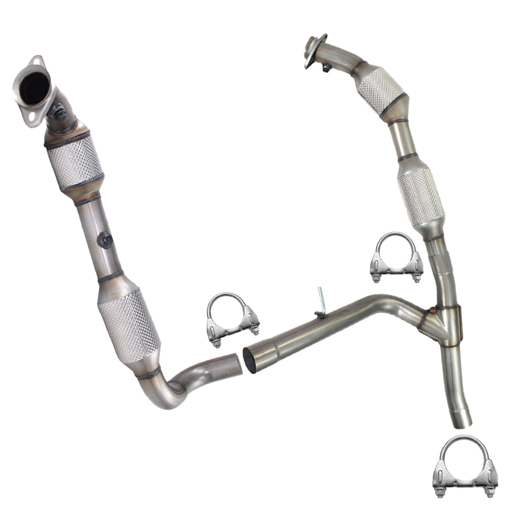 2004-2006 Ford F-150 4WD Pair of Catalytic Converter | Stainless Steel | EPA Approved