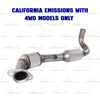 2004-2006 Ford F-150 4WD Pair of Catalytic Converter | Stainless Steel | EPA Approved