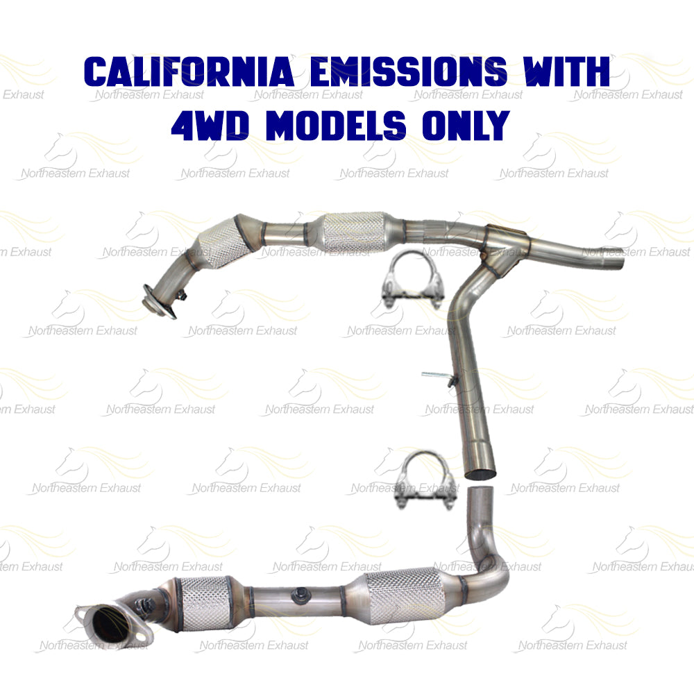 2006 Lincoln Mark LT 4WD Pair of Catalytic Converter | Stainless Steel | EPA Approved