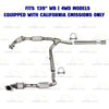 2004-2006 Ford F-150 5.4L 139" WB Pair of Catalytic w/ Exhaust Pipe Kit | Stainless Steel | EPA