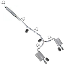 2016-2019 Ford Explorer 3.5L Resonator & Y Pipe w/ Pair of Mufflers Kit | Stainless Steel