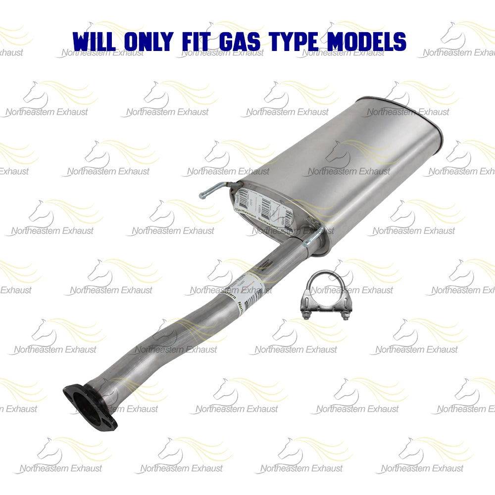 2014-2019 Toyota Highlander 3.5L Stainless Steel Exhaust Pipe Muffler Kit