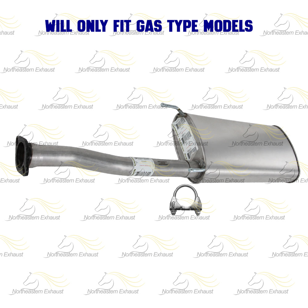 2014-2019 Toyota Highlander 3.5L Stainless Steel Exhaust Pipe Muffler Kit