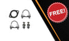 2014-2019 Toyota Highlander 3.5L Stainless Steel Exhaust Pipe Muffler Kit