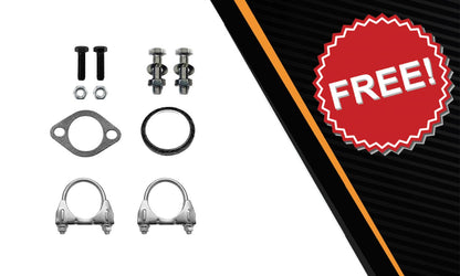 2010-2011 Mazda 3 2.0L Rear Catalytic Converter w/ Exhaust Pipe Kit | Stainless Steel | EPA Approved