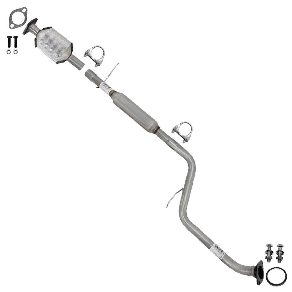 2010-2012 Mazda 3 2.5L Rear Catalytic Converter w/ Exhaust Pipe Kit | Stainless Steel | EPA Approved