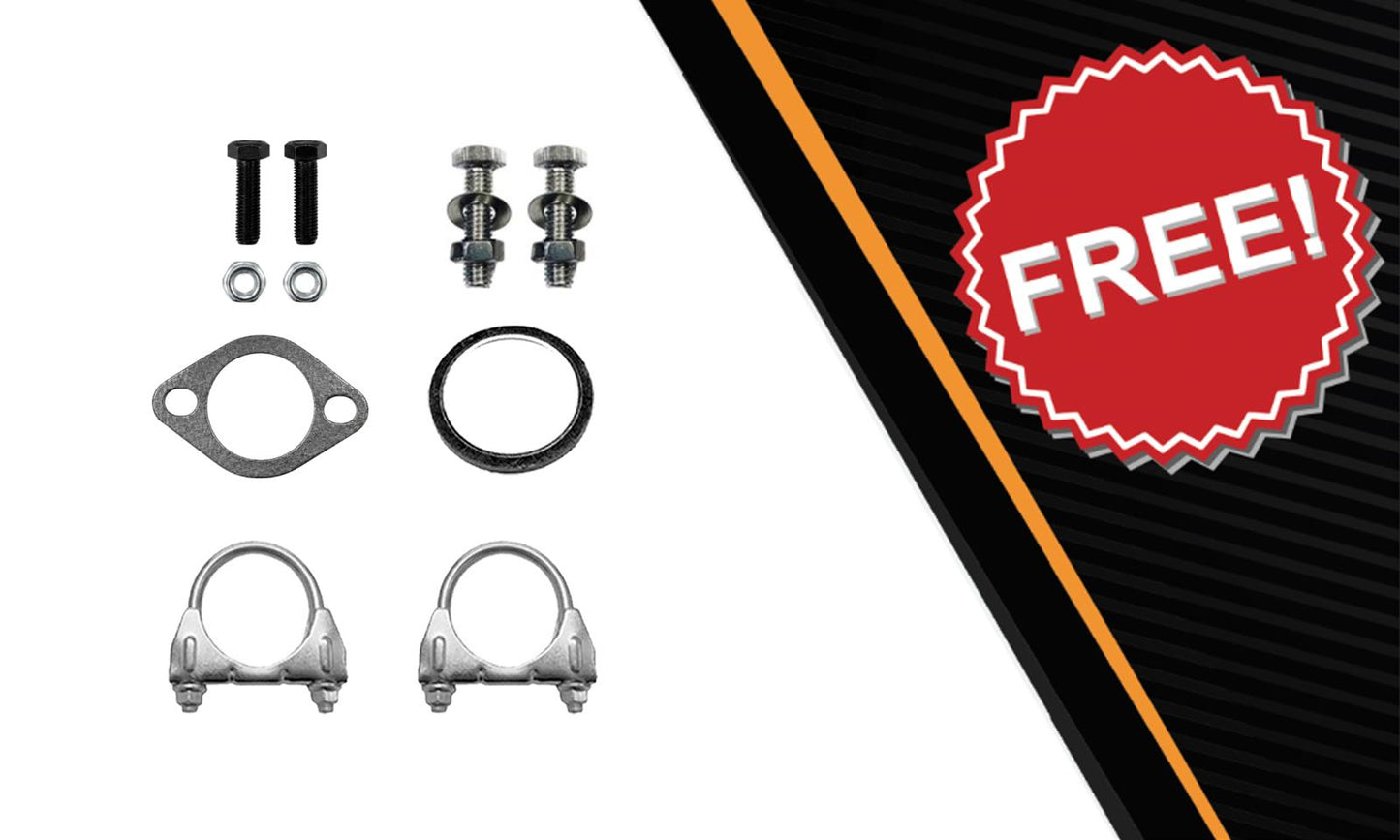 2010-2012 Mazda 3 2.5L Rear Catalytic Converter w/ Exhaust Pipe Kit | Stainless Steel | EPA Approved