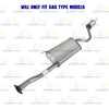 2014-2016 Toyota Highlander 3.5L Stainless Steel Exhaust Pipe Muffler Resonator Kit