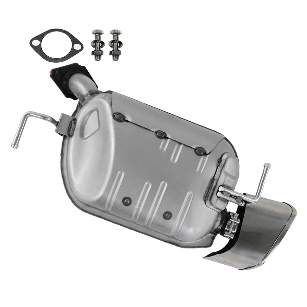 2007 Mazda CX-9 3.5L & 2008-2012 Mazda CX-9 3.7L Passenger Side Muffler | Stainless Steel