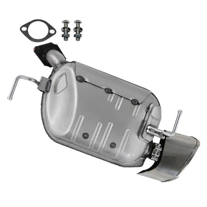 2007 Mazda CX-9 3.5L & 2008-2012 Mazda CX-9 3.7L Passenger Side Muffler | Stainless Steel