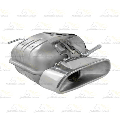 2007 Mazda CX-9 3.5L & 2008-2012 Mazda CX-9 3.7L Passenger Side Muffler | Stainless Steel