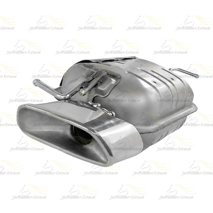 2007 Mazda CX-9 3.5L & 2008-2012 Mazda CX-9 3.7L Passenger Side Muffler | Stainless Steel