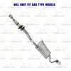 2014-16 Toyota Highlander 3.5L EPA Catalytic Exhaust Pipe Muffler Resonator Kit