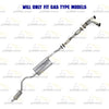 2014-2016 Toyota Highlander 3.5L EPA Catalytic Exhaust Y Pipe Muffler Resonator Kit