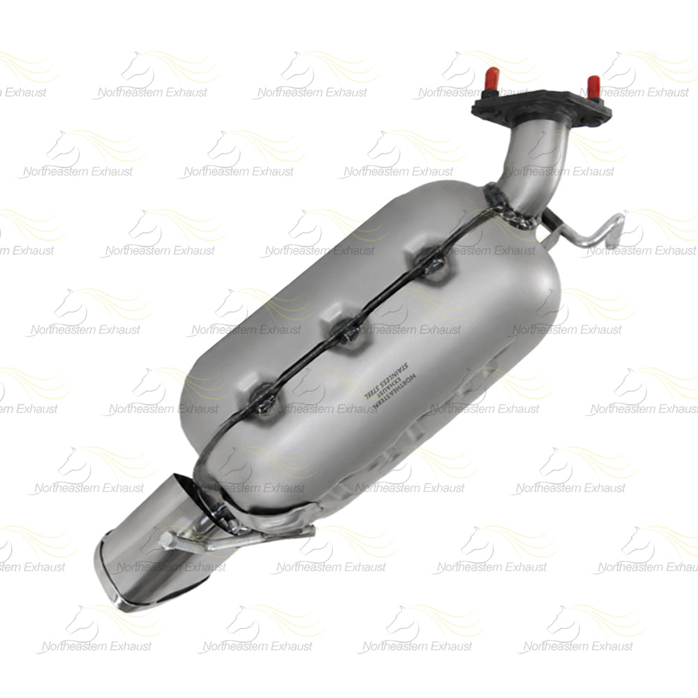 2007 Mazda CX-9 3.5L & 2008-2012 Mazda CX-9 3.7L Driver Side Muffler | Stainless Steel