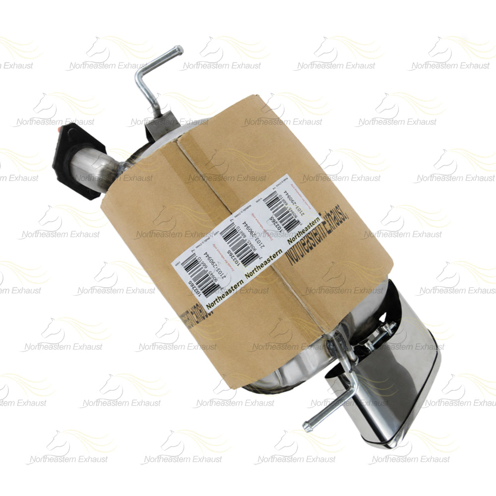 2007 Mazda CX-9 3.5L & 2008-2012 Mazda CX-9 3.7L Driver Side Muffler | Stainless Steel