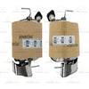2007 Mazda CX-9 3.5L & 2008-2012 Mazda CX-9 3.7L Exhaust Pair of Muffler | Stainless Steel