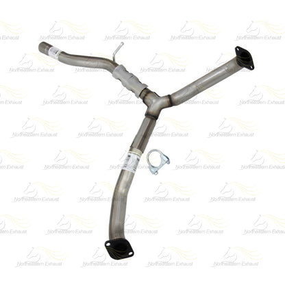 2007 Mazda CX-9 3.5L Exhaust Y Pipe with Pair of Mufflers Kit | Stainless Steel