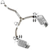 2008-2012 Mazda CX-9 3.7L Exhaust Y Pipe with Pair of Mufflers Kit | Stainless Steel